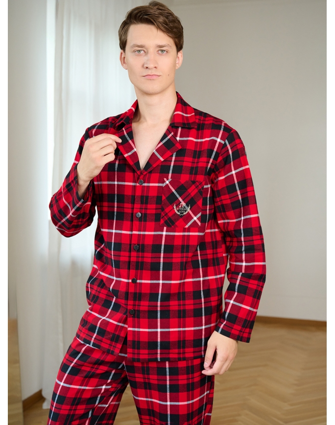 Мужская пижама Indefini (Арт. 5023PCC)